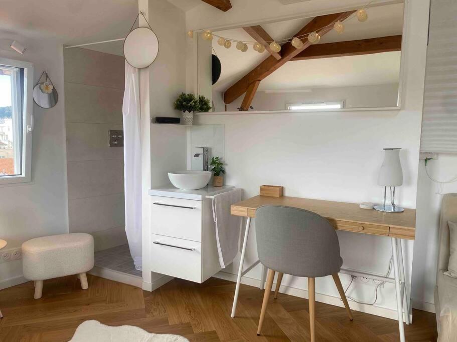 Heart Of Nice-Rooftop Seaside Studio Exteriér fotografie